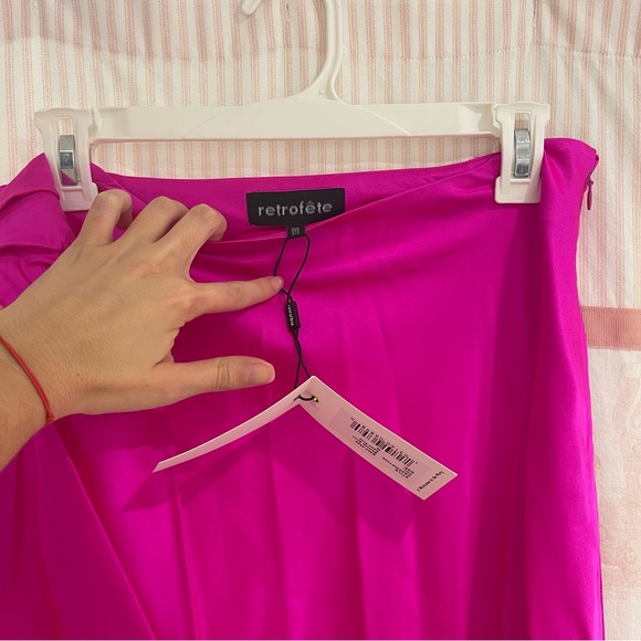 retrofete asymmetric maxi skirt - Picture 4 of 4